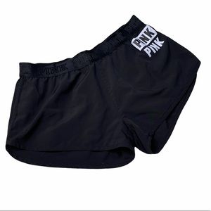 Victoria Secret Black Athletic Shorty Shorts CC3